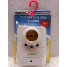 Giá tốt - Chất lượng Đui đèn cảm ứng vi sóng chính hãng Kawa RS686B
