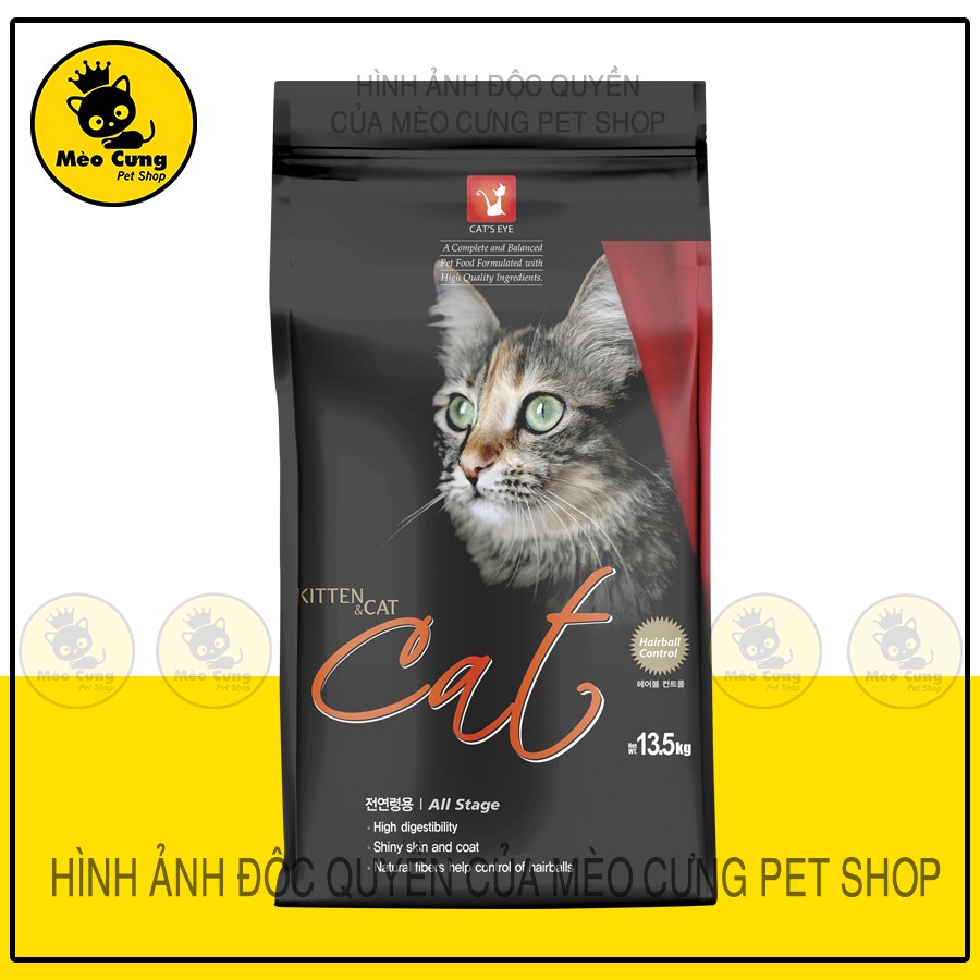 THỨC ĂN HẠT CAT’S EYE CHO MÈO MỌI LỨA TUỔI-13.5kg