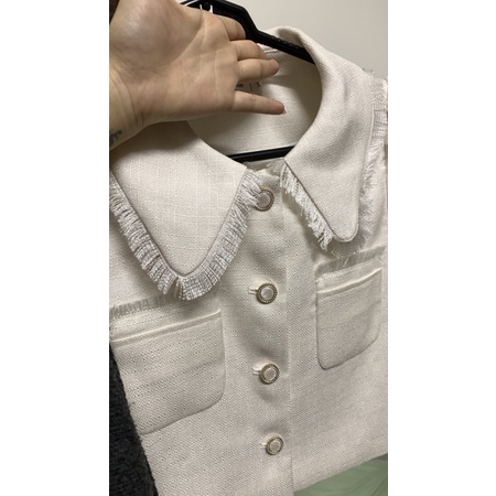 set váy trắng nhũ tiểu thư Marry jane