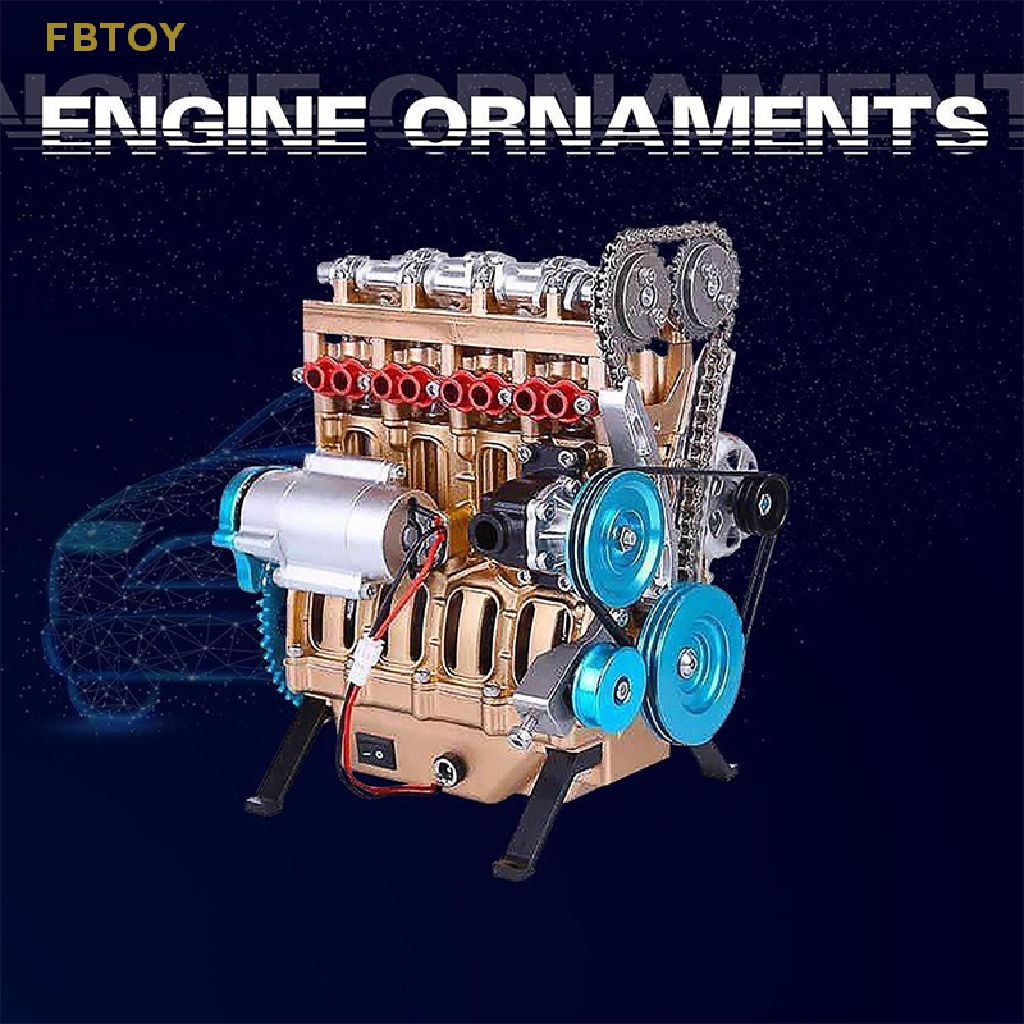 Mô Hình Động Cơ Bốn Cánh Mini Bằng Nhựa Resin Cho Người Lớn