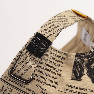 Unisex Newspaper Embroidered Cap