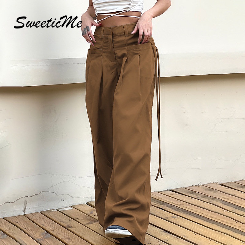 Quần Dài Lưng Cao Màu Trơn Dáng Ôm Thời Trang 2023 Cho Nữ