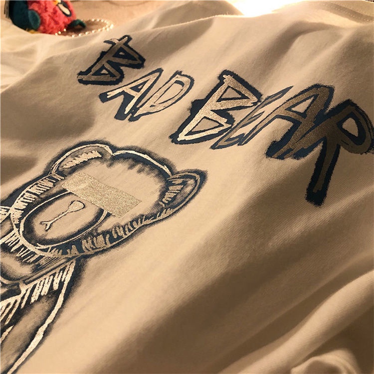 Áo Thun Tay Ngắn Dáng Rộng Phong Cách Hàn Quốc Thời Trang Mùa Hè Mới Cho Nữ