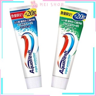 Kem Đánh Răng Aquafresh 160g Nhật Bản (tặng 20g)