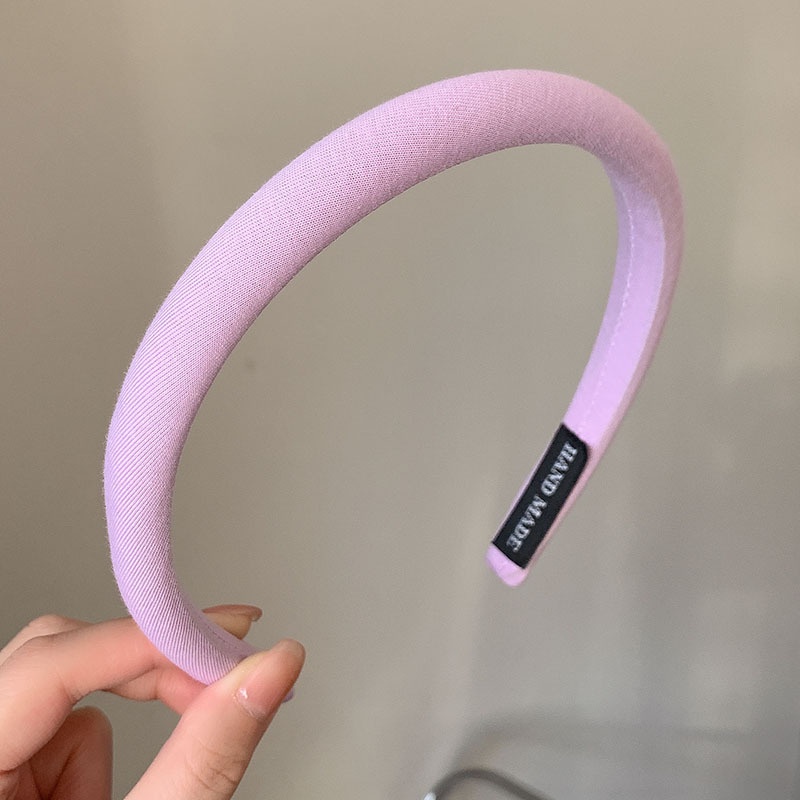 Băng Đô Bản Rộng Màu Kẹo Ngọt Ngào Phong Cách Hàn Quốc Cho Nữ