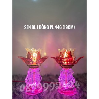 Đèn thờ pha lê cao cấp 446 giá bán 1 cặp