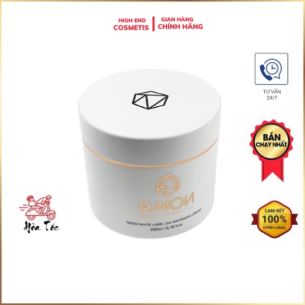 Kem dưỡng trắng da body Rmol dưỡng da toàn thân 200ml Hàn quốc