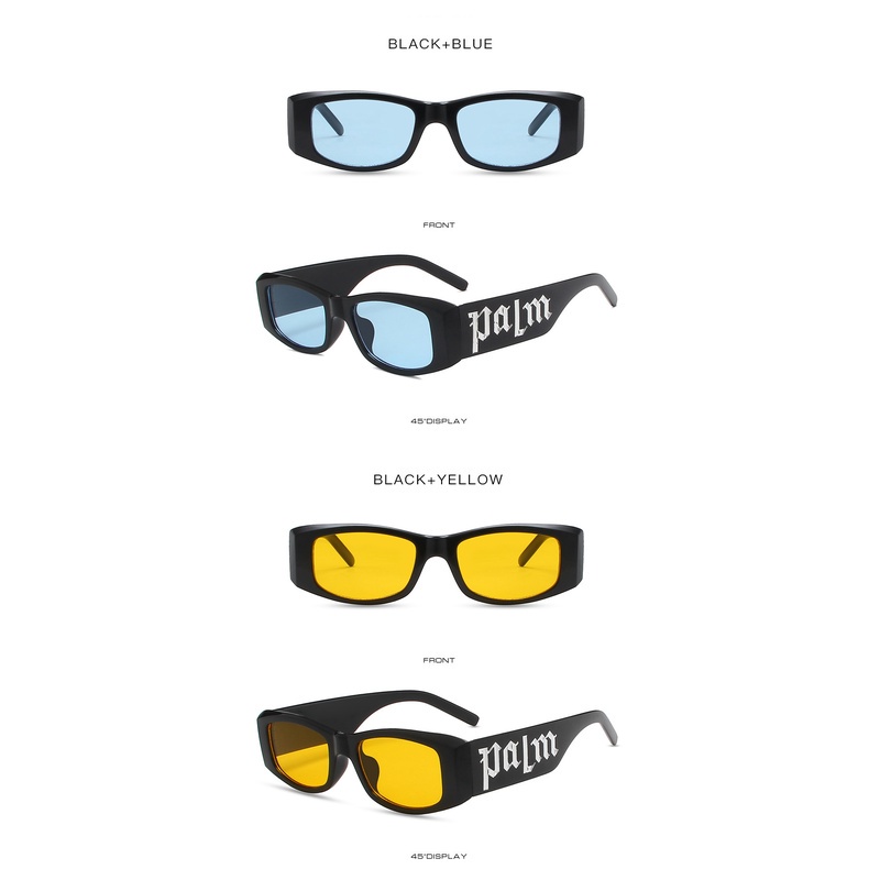 Kính Mát Chống Tia UV400 Phong Cách Punk Cổ Điển Thời Trang Cho Nam Và Nữ