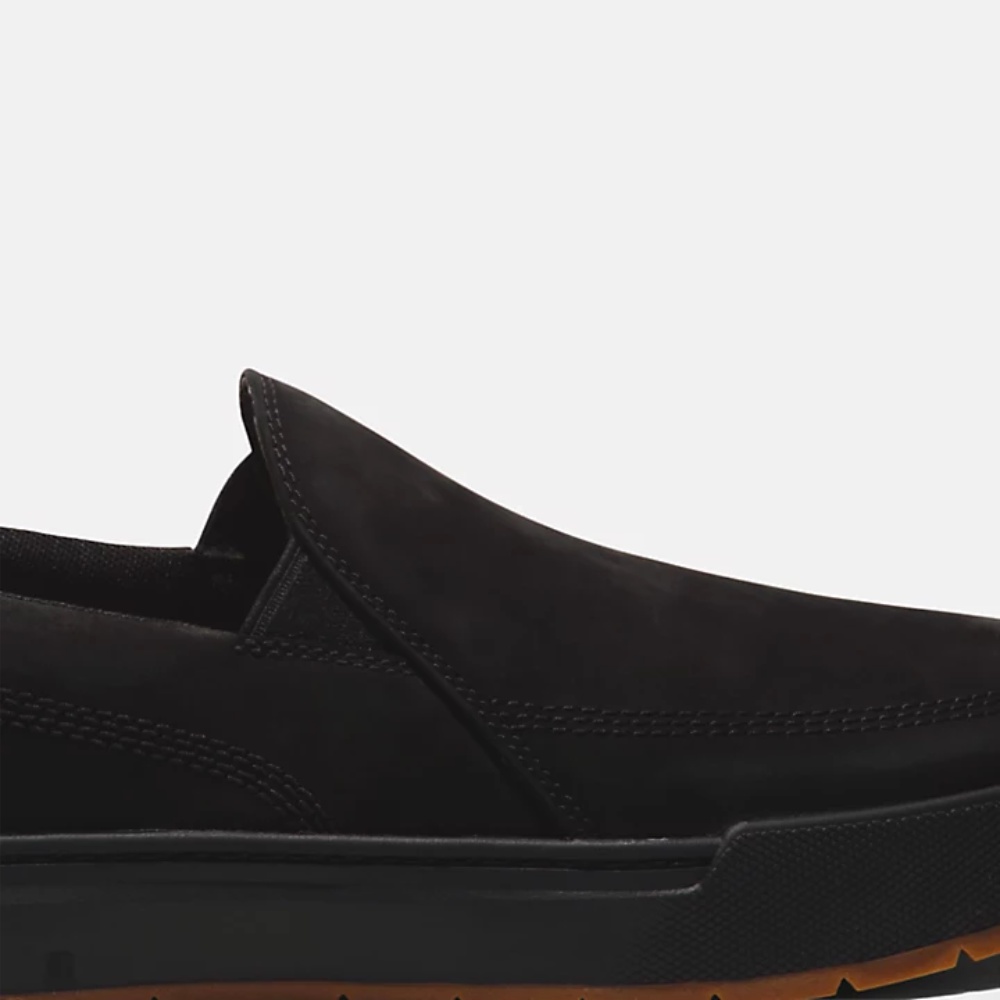 [SALE] Timberland Giày Lười Nam Maple Grove Slip On Da Nubuck Màu Đen TB0A5PZC04