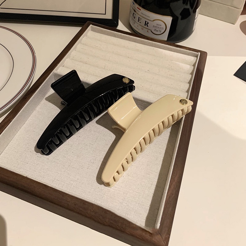 Kẹp Tóc Thời Trang Hàn Quốc Chất Liệu acrylic Phong Cách retro