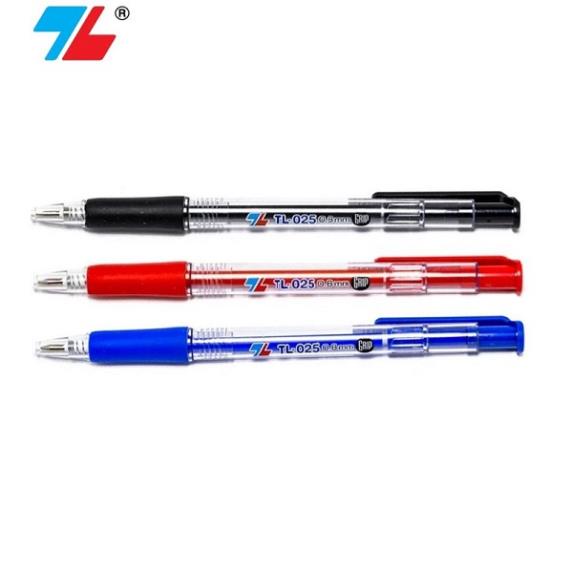 Bút bi Thiên Long TL-025 ngòi 0.8mm I Bút TL025 có ruột thay BPR-05