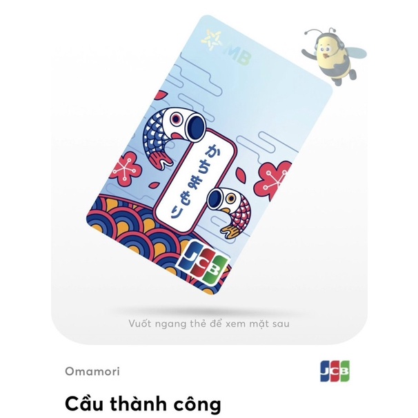THẺ MB JCB PHONG CÁCH NHẬT BẢN