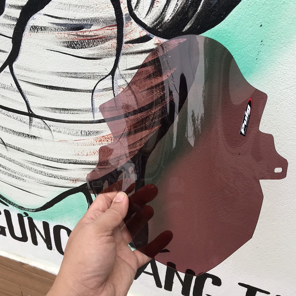 Mão độ ex155vva, kính chắn gió exciter 155vva kiểu bmw chất