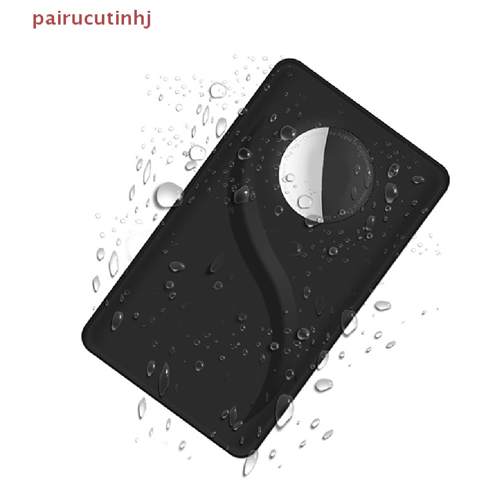 1 Cặp Bao Da Điện Thoại Dạng Ví Có Ngăn Đựng Thẻ Cho AirTag