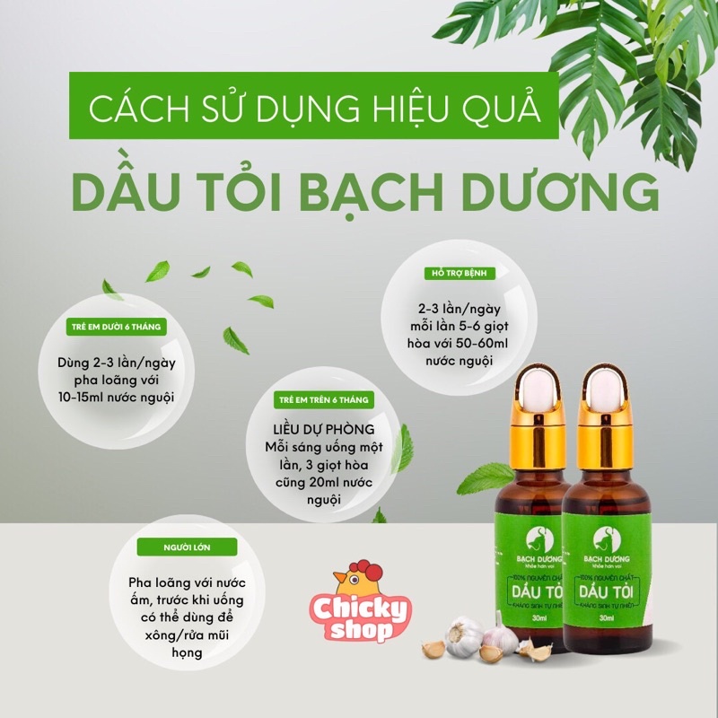 Dầu tỏi Dr.MAYA Bạch Dương