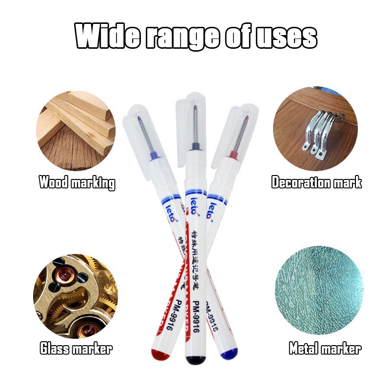 Bút Đánh Dấu Hai Đầu Dài 20mm Khô Nhanh Họa Tiết Gạch Sứ Cho Phòng Tắm