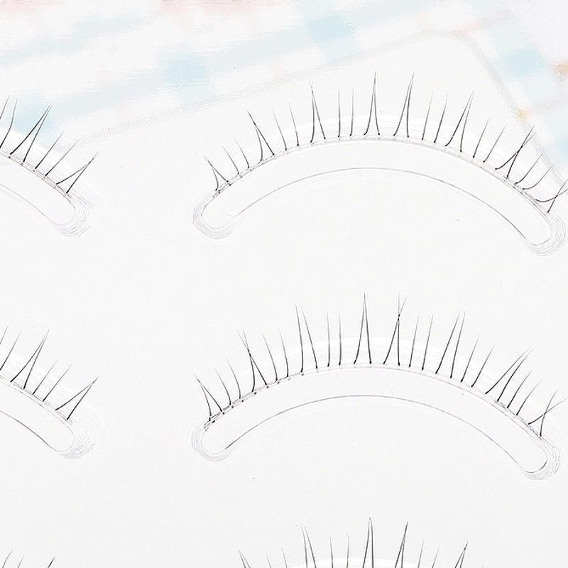 Lông mi dưới Terrier siêu mỏng tự nhiên Lông mi giả Lông mi tái sử dụng