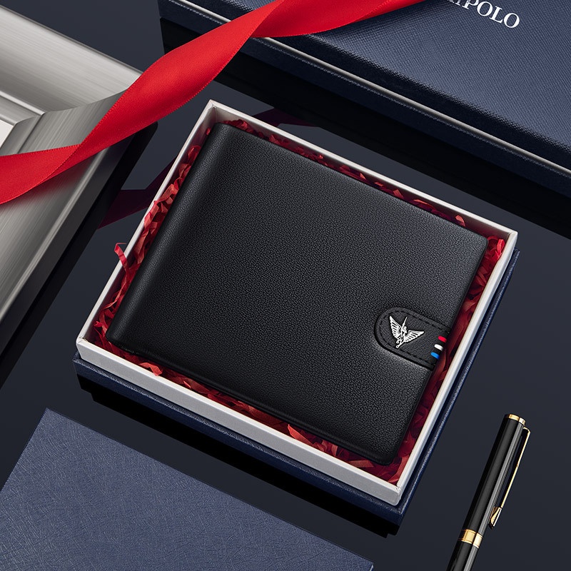 Ví Da Bò 2023William Polo Thời Trang Công Sở Cho Nam