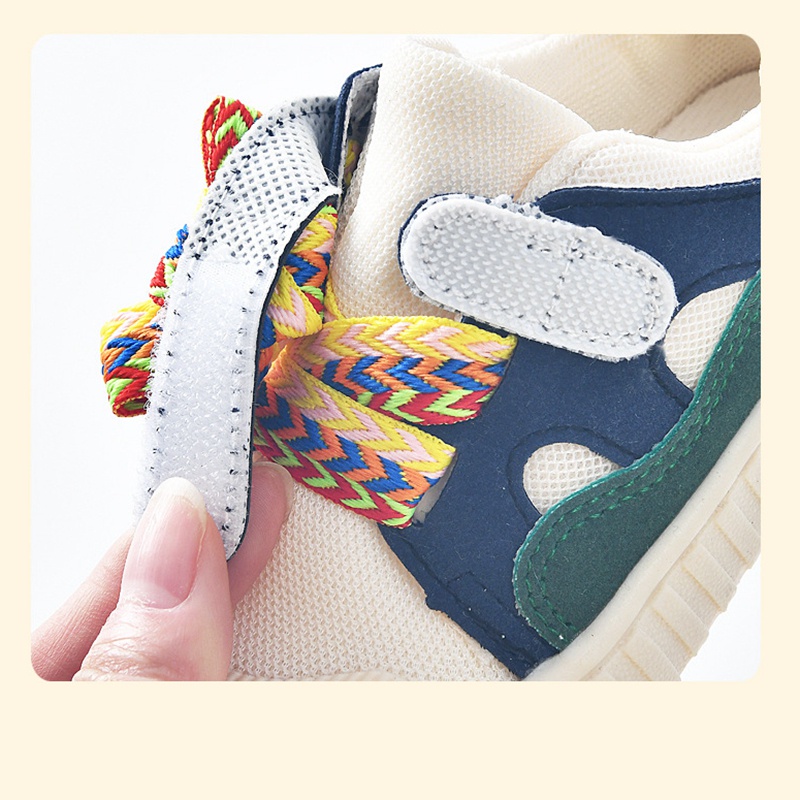 Giày Cao Su Mềm Thoáng Khí Chống Trượt Cho Bé 0-3 Tuổi