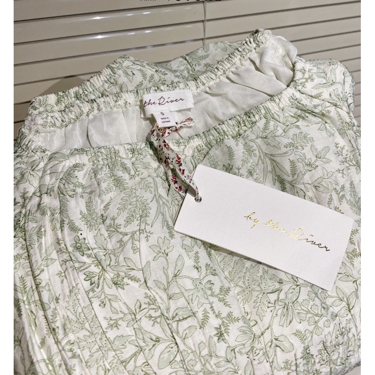 Đầm babydoll BY THE RIVER xuất Mỹ xịn đét full phụ kiện