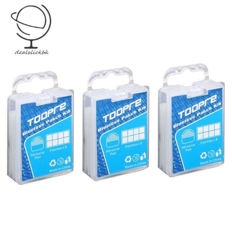 Bộ 3 Miếng Vá Lốp Xe Đạp Bằng Cao Su Không Keo Tiện Dụng