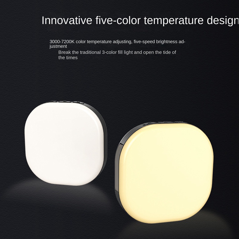 1 Bộ Đèn LED F-610 Hỗ Trợ Quay Video 3000-7200K