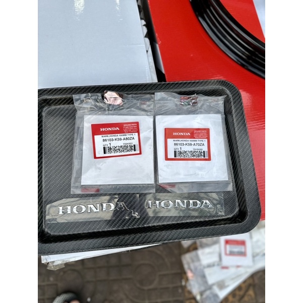 Tem Xi Chữ Nỗi Vario Click Zin Honda Thailand