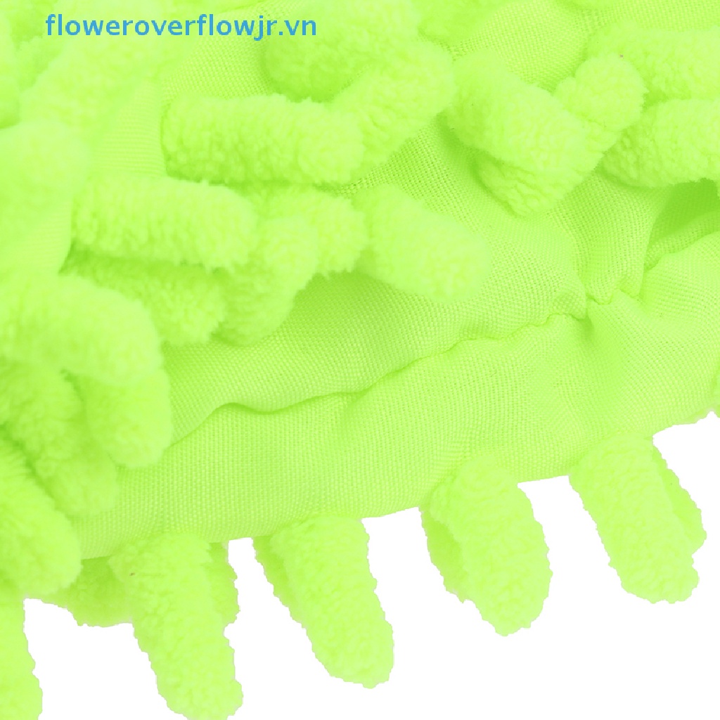 Găng Tay Rửa Xe Hơi Bằng Sợi Microfiber Mềm Mại