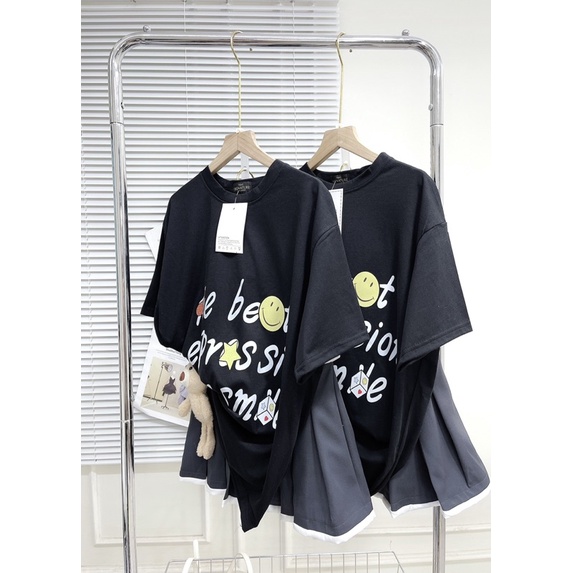 [ 𝐅𝐑𝐄𝐄 𝐒𝐇𝐈𝐏 ] Sét áo phông gấu thụng mix cv xếp ly gấu về cực xinh Áo thun cotton tàu gấu sau lưng Hàng kỹ lên form