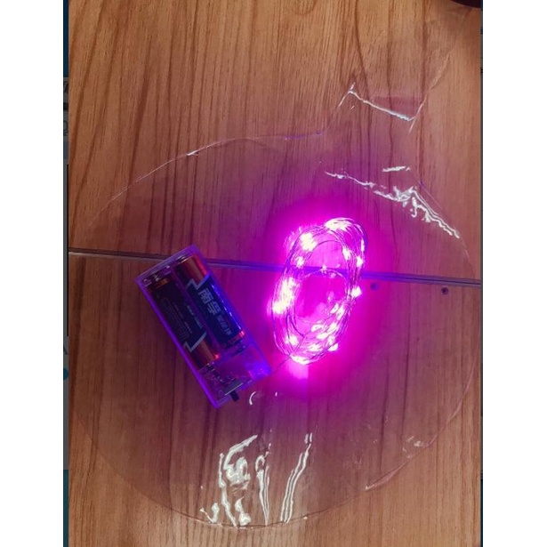 Bong Bóng Trong Suốt 18inch Có Đèn Led Dùng Trang Trí Tiệc Giáng Sinh