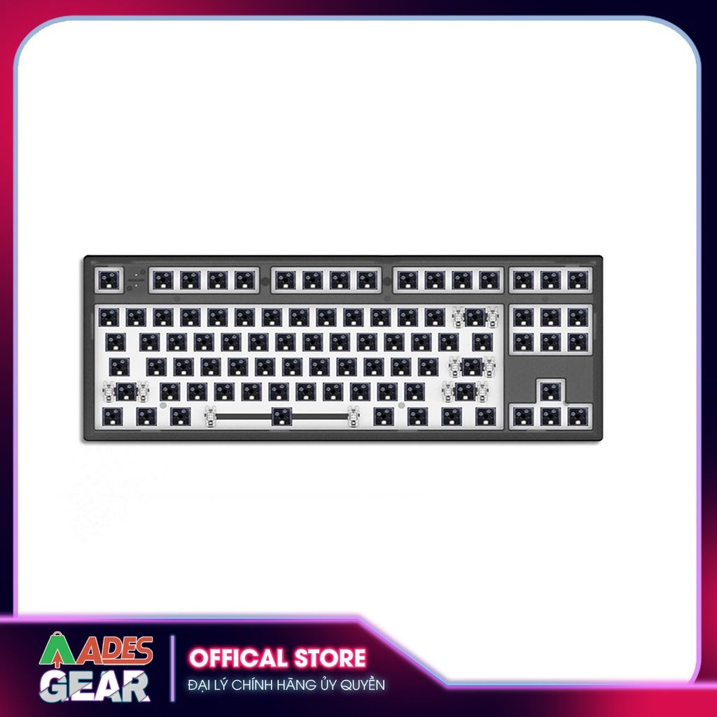 ✔️ KIT Bàn Phím Cơ FLEsports K210 MK870 ✔️ Hotswap RGB Switch 1 Mode ✔️ BH 12 tháng