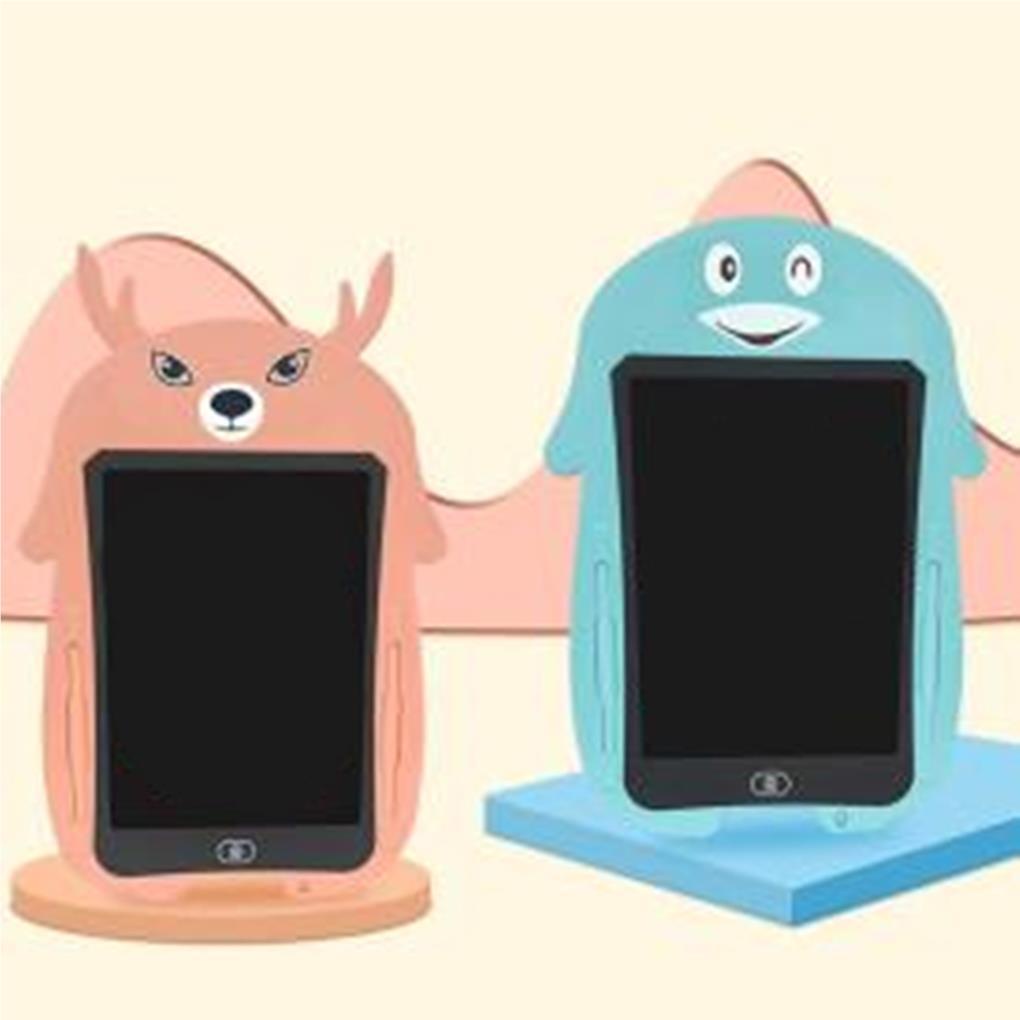 Bảng Vẽ Màn Hình LCD 8 5 inch Họa Tiết Động Vật Hoạt Hình Cho Bé