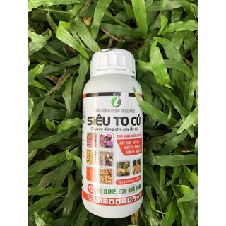 Phân bón cho cây lấy củ 500ml, tăng kích thước củ, giúp củ to, phì củ, nặng ký, chắc vỏ, không thối củ