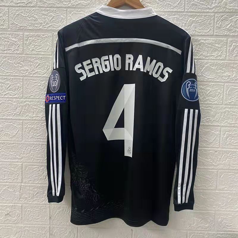Áo Sweater Real Madrid Tay Ngắn Phong Cách retro 14 / 15