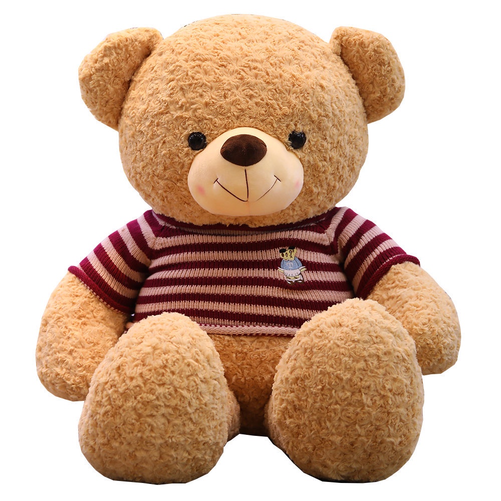 Thú gấu nhồi bông, gối ôm Teddy to bự đủ kích thước 60cm, 75cm, 1m, 1m2 ,1m4, làm quà tặng siêu dễ thương- Hadongshop.vn