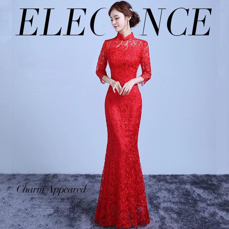 Linh Kiện Điện Tử 2c-v-24k.Đầm Sườn Xám Cách Tân Đuôi Cá Dáng Ôm Thời Trang Mùa Hè Hàng Ngày Phong Cách Mới 2022