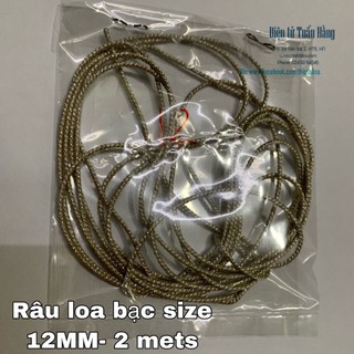 Râu loa trắng cỡ 12 (25k/m)-Linh kiện thay thế và sửa chữa loa thiết bị âm thanh