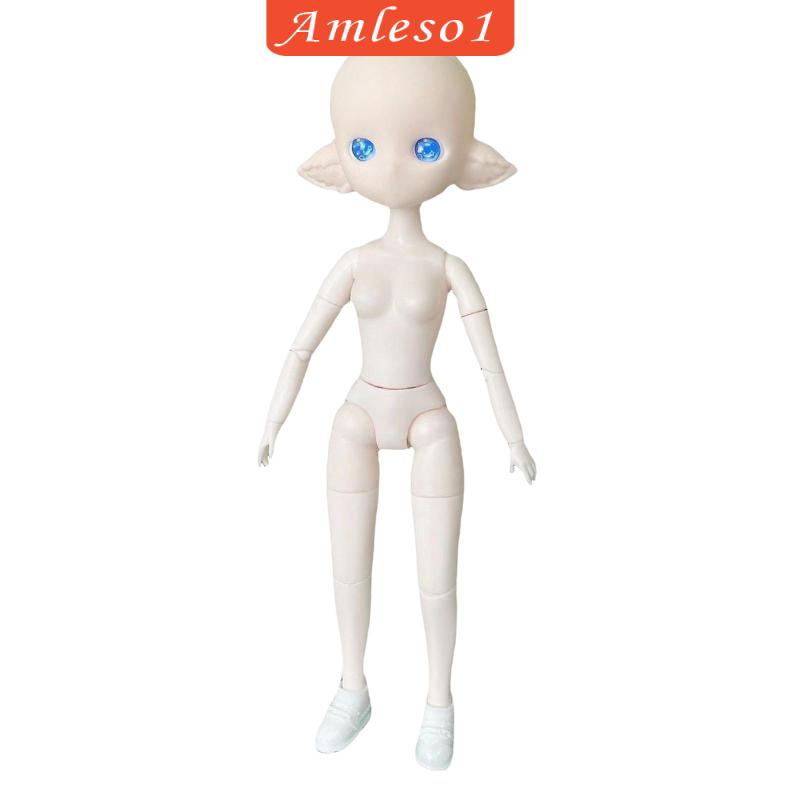 Mô Hình Cơ Thể Búp Bê 11 inch 18 Khớp Nối