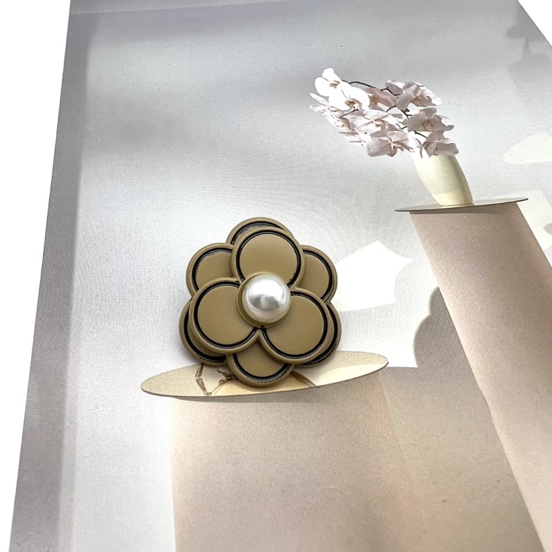 NÚT HOA 3D kim loại không rỉ