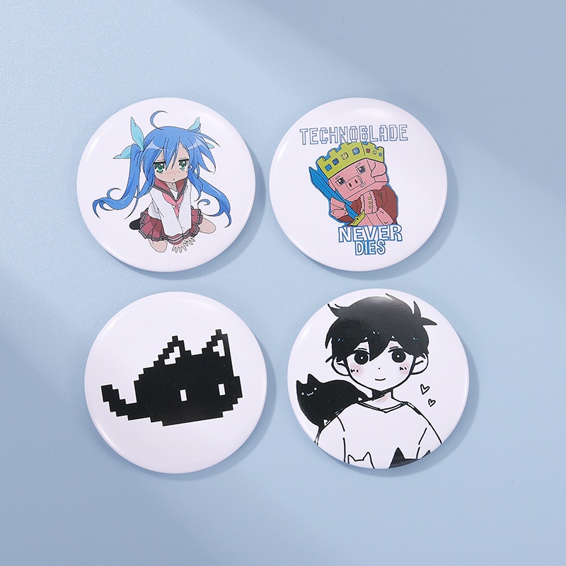 Set 4-5 Ghim Cài Áo Bằng Thiếc Mềm Mại Hình Mèo / Người Ngoài Hành Tinh / Người Ngoài Hành Tinh / Người Ngoài Hành