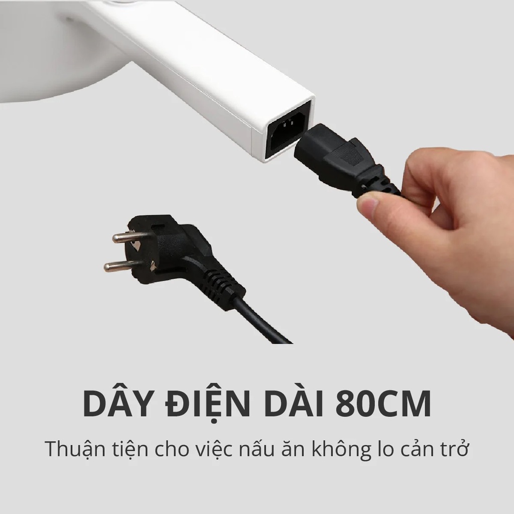 Nồi điện ceramic Mishio MK271 1.5L