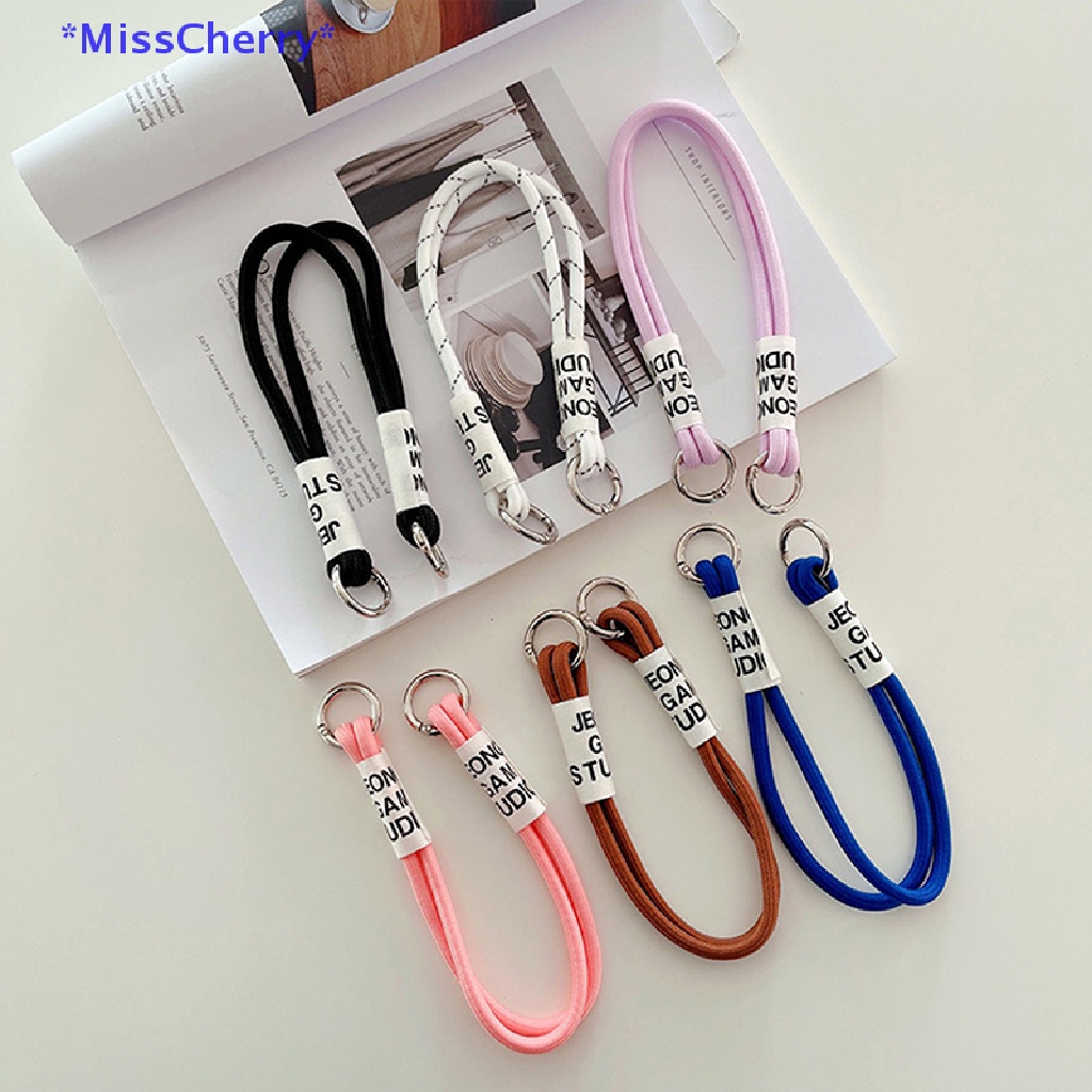 Mchy &gt; Dây Đeo Điện Thoại Co Giãn Nhiều Màu Sắc Có Móc Cổ Mới