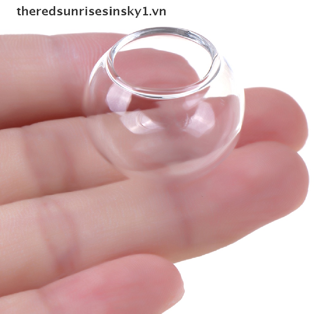 ** Toys ** 1x Dollhouse Miniature Mini Fish  Mini Glass Bowl Doll House Accessories .