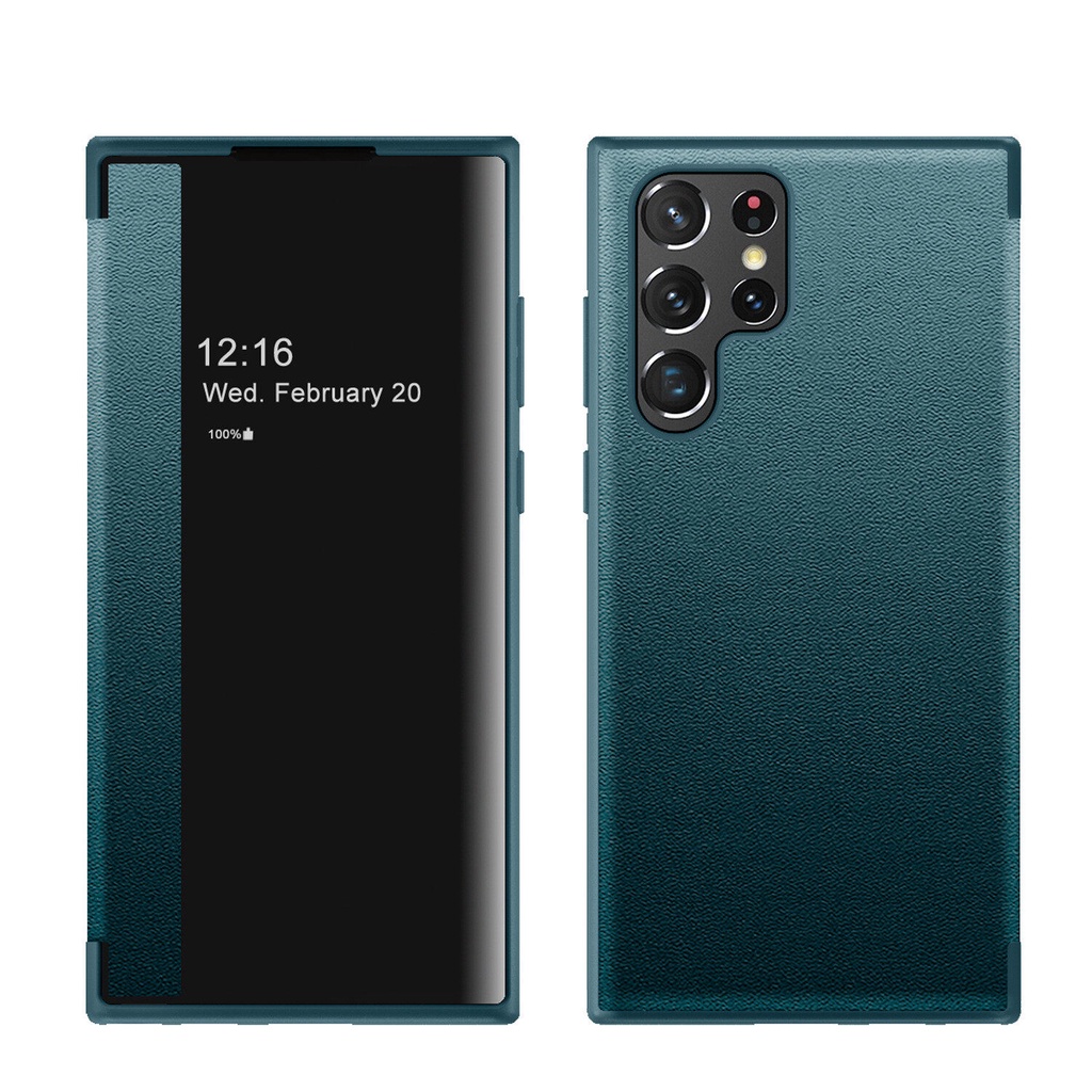 Bao Da Điện Thoại Màu Trơn Chống Rơi Cho samsung s23 s22 s21 ultra Ốp