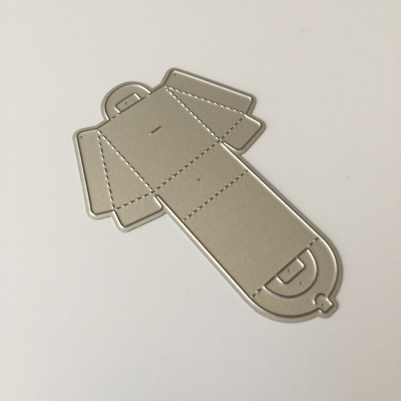 Khuôn Cắt Giấy Làm Từ Kim Loại Hình Hộp Đựng Thẻ Trang Trí Scrapbook