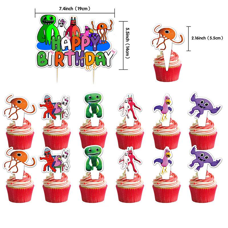 Hq2 Garten of Banban set Bong Bóng Trang Trí Tiệc Sinh Nhật Cho Bé QH2