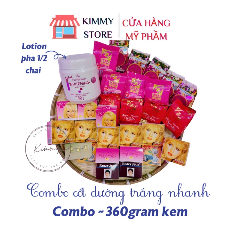 kem thái công thức theo combo