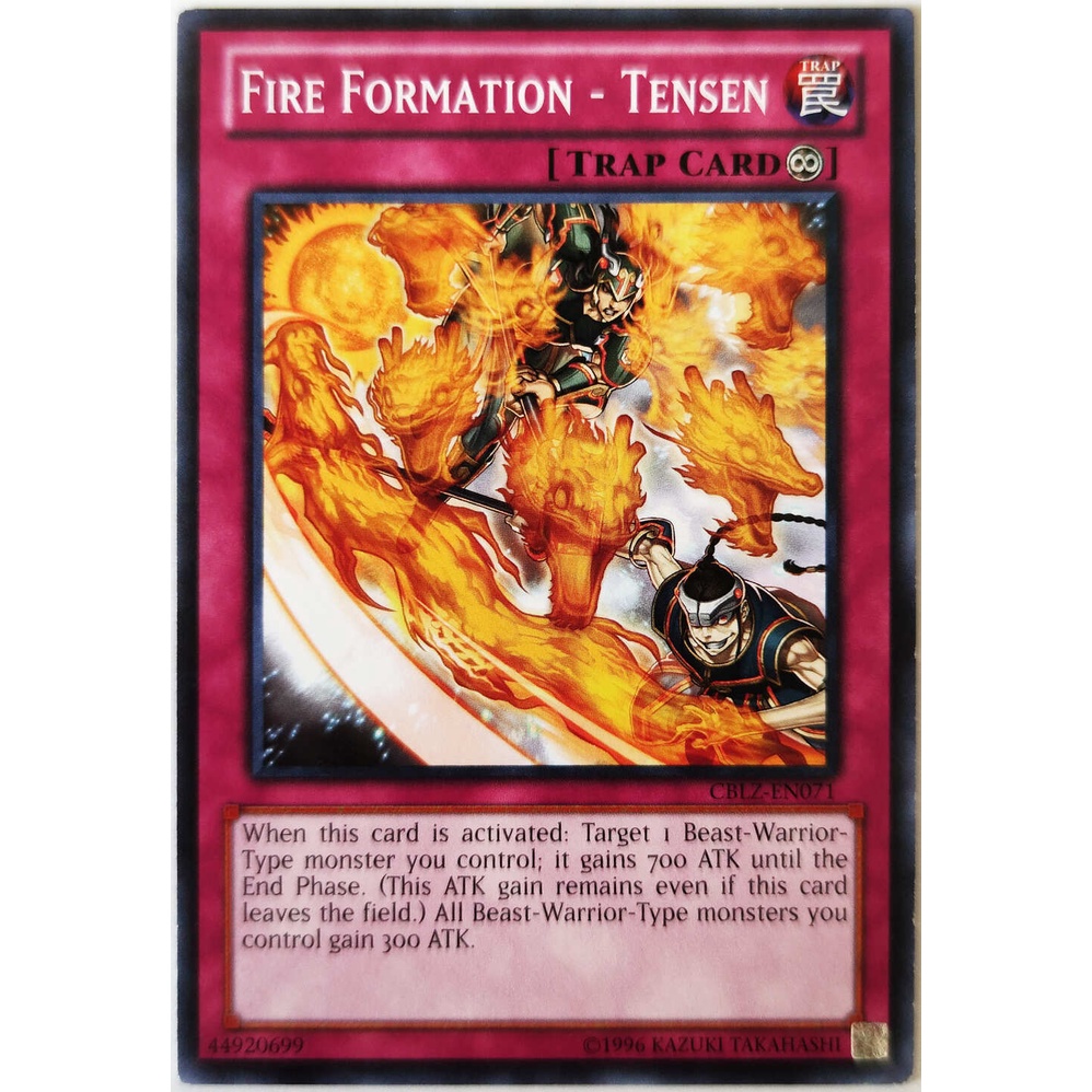 [Thẻ Yugioh] Fire Formation - Tensen |EN| Common