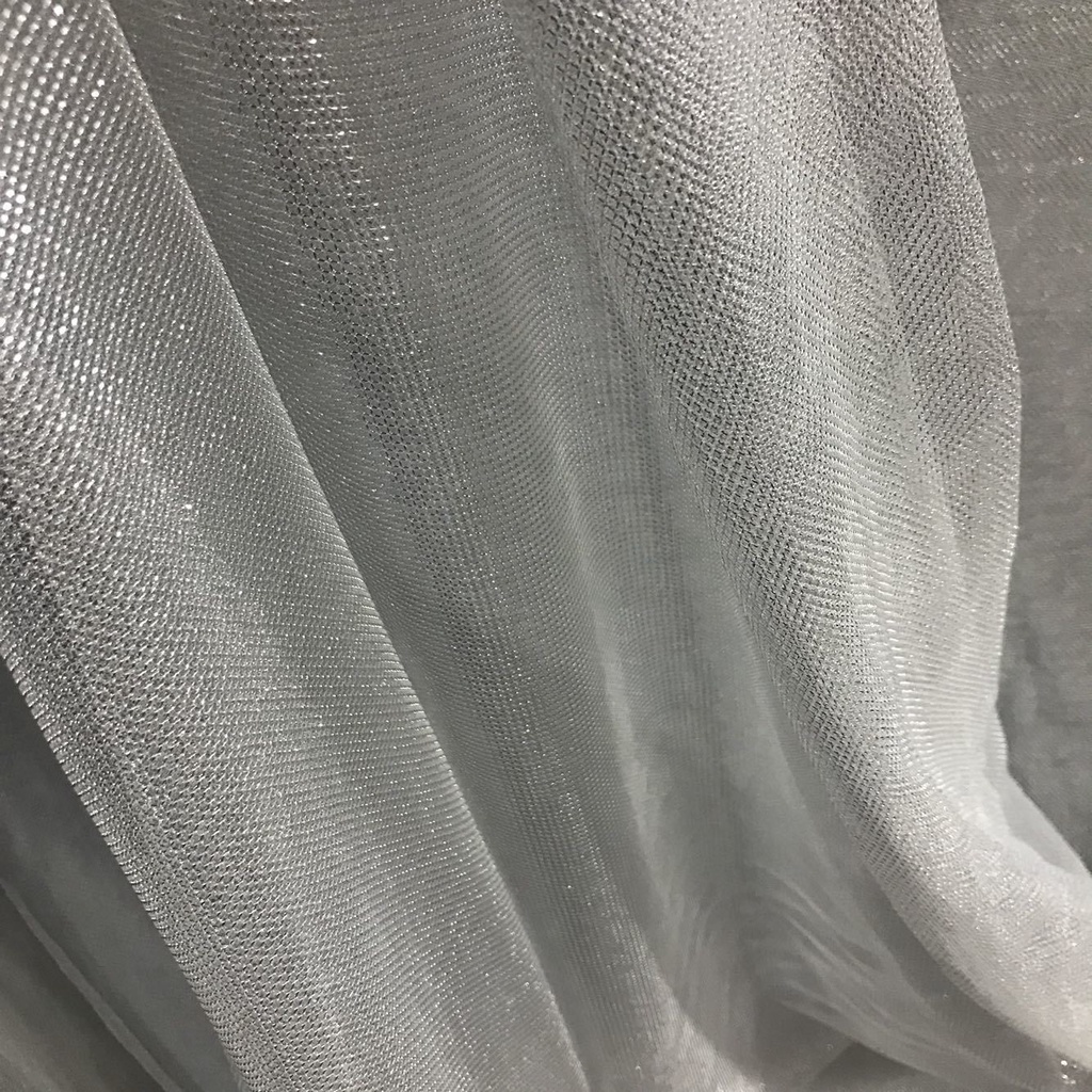 Vải Lưới Lấp Lánh Hình Viên Kim Cương 0.5m * 1.5m Dùng Để Thiết Kế Quần Áo DIY