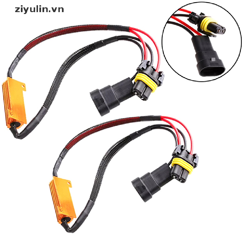 Set 2 Bộ Giải Mã Điện Trở Đèn LED 9005 / 9006 / HB3 / HB4 Chuyên Dụng Cho Xe Hơi